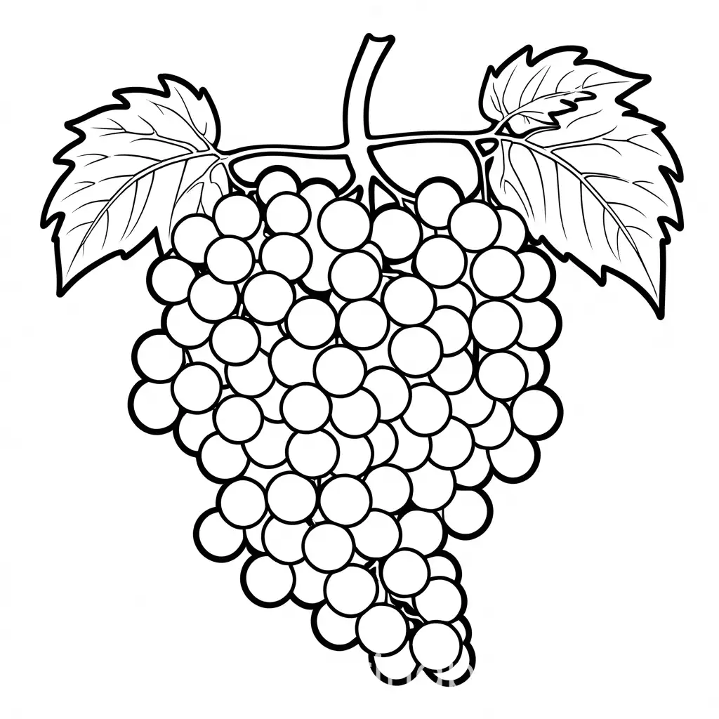 Simple-Grapes-Coloring-Page-for-Toddlers