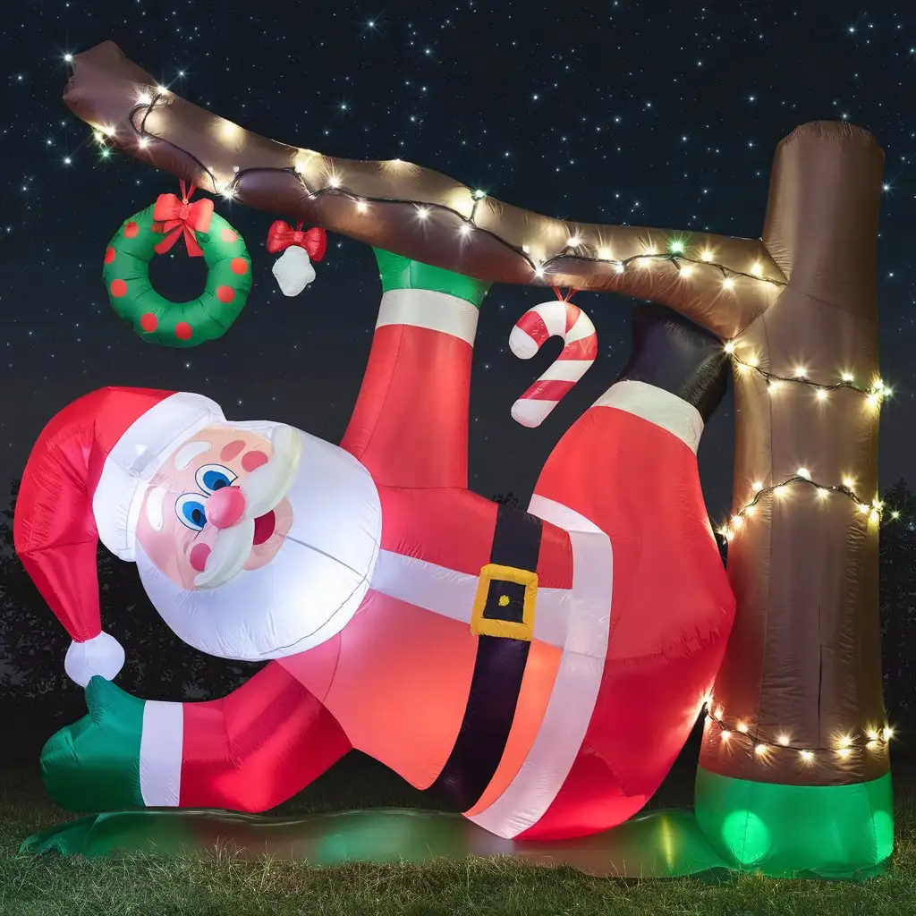 Playful-Santa-Inflatable-with-Creative-Christmas-Elements