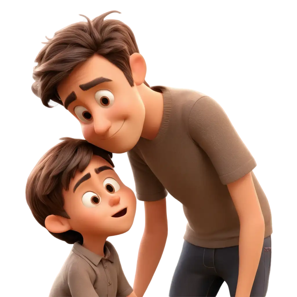 Heartwarming-FatherSon-Hug-PNG-Image-for-Familythemed-Projects