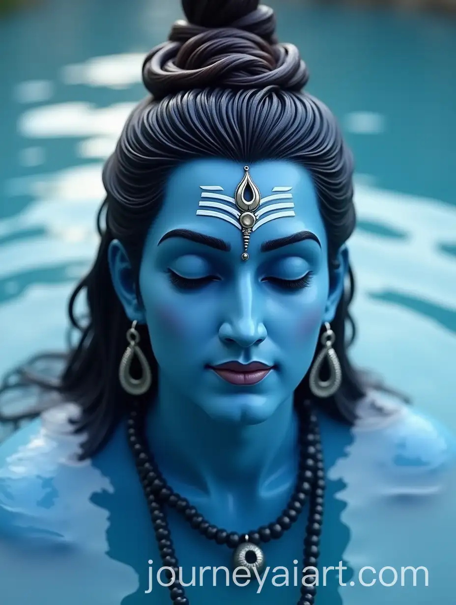 Lord-Shiva-in-Tranquil-Meditation-with-Water-Reflection-and-Divine-Aura