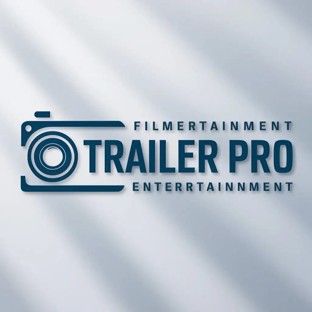 LOGO-Design-for-Trailer-Pro-Camera-Film-Reel-with-Modern-Style