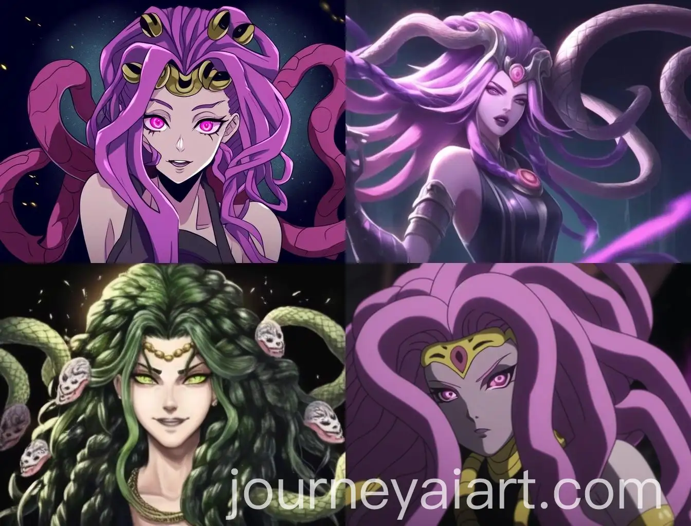 Medusa-with-Serpent-Hair-Statue-Sculpture-Artwork