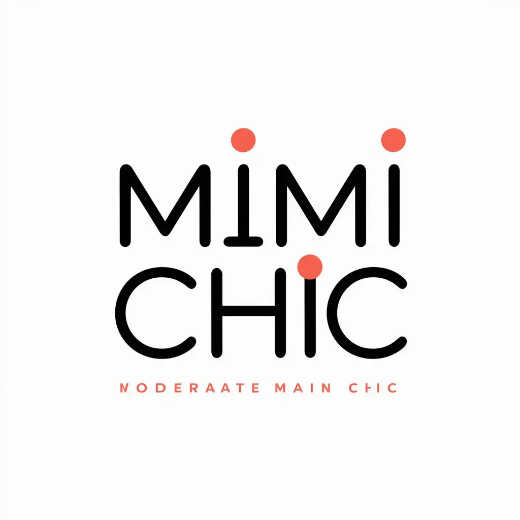 LOGO-Design-for-MIMI-CHIC-Elegant-Text-with-Moderate-and-Clear-Background