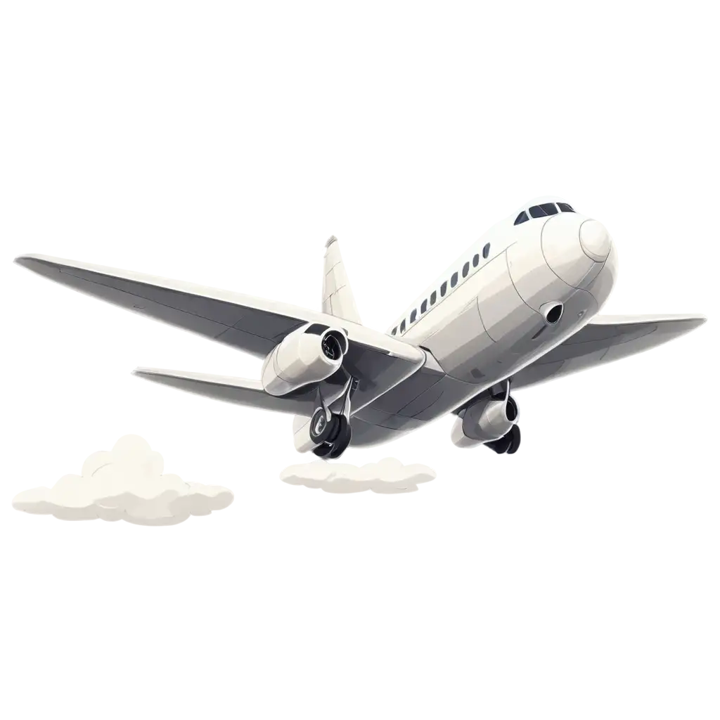 Cartoon-Plane-Flying-Illustration-PNG-Perfect-for-Web-and-Graphic-Design