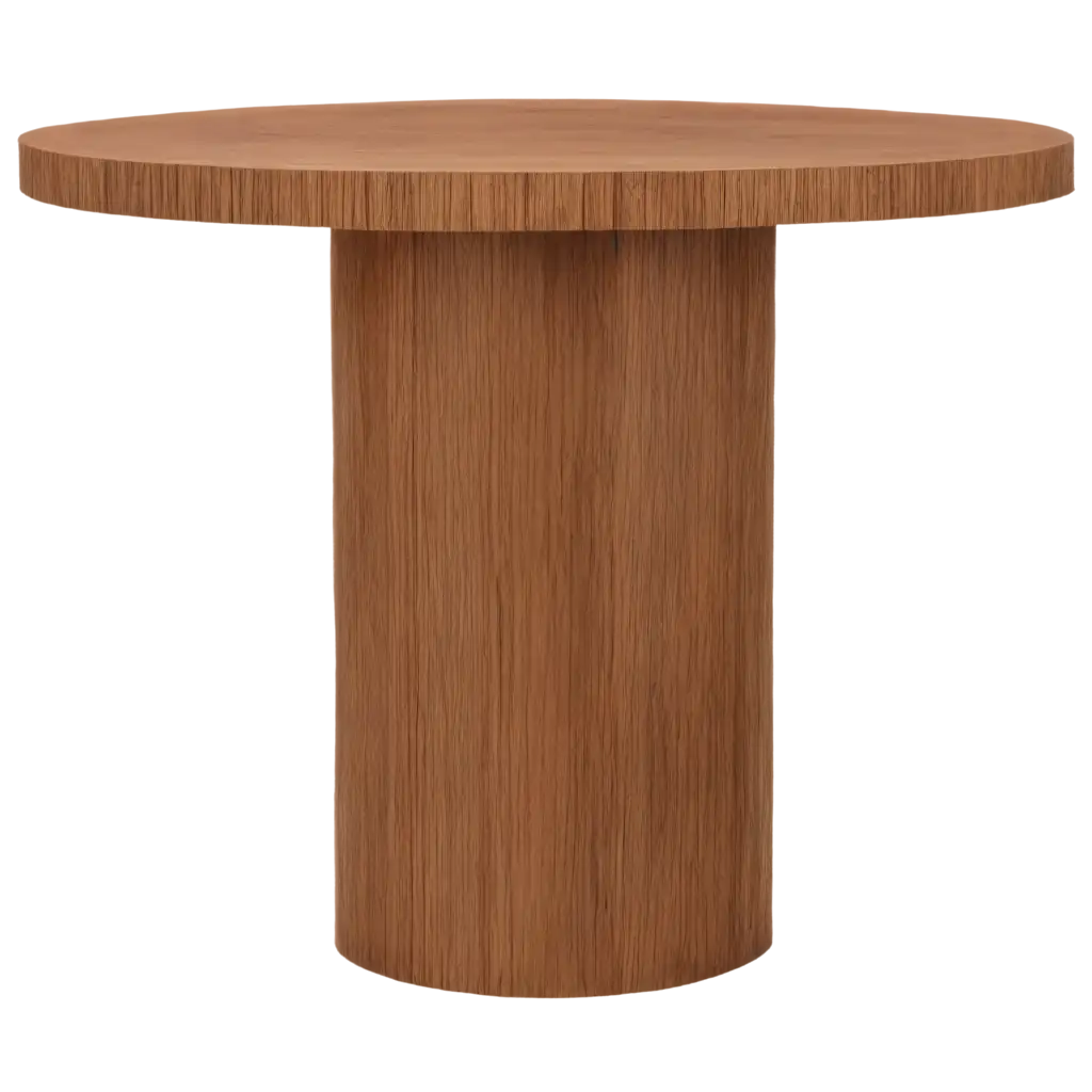 Wooden-Round-Podium-PNG-Image-for-Versatile-Digital-Use
