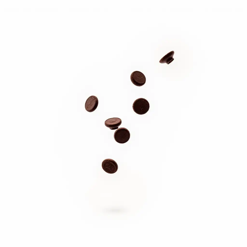 Chocolate-Chips-Scattering-in-Air-Against-a-White-Background