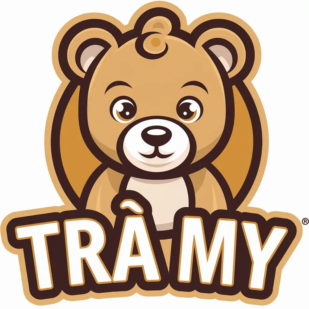 LOGO-Design-for-Tr-My-Baby-Bear-Symbol-for-Entertainment-Industry