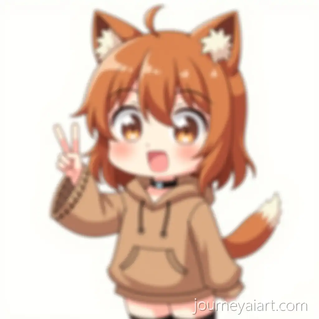 Chibi-Anime-Character-with-Dog-Ears-Fluffy-Tail-and-BrownChibi-dog-girl-character-Hoodie