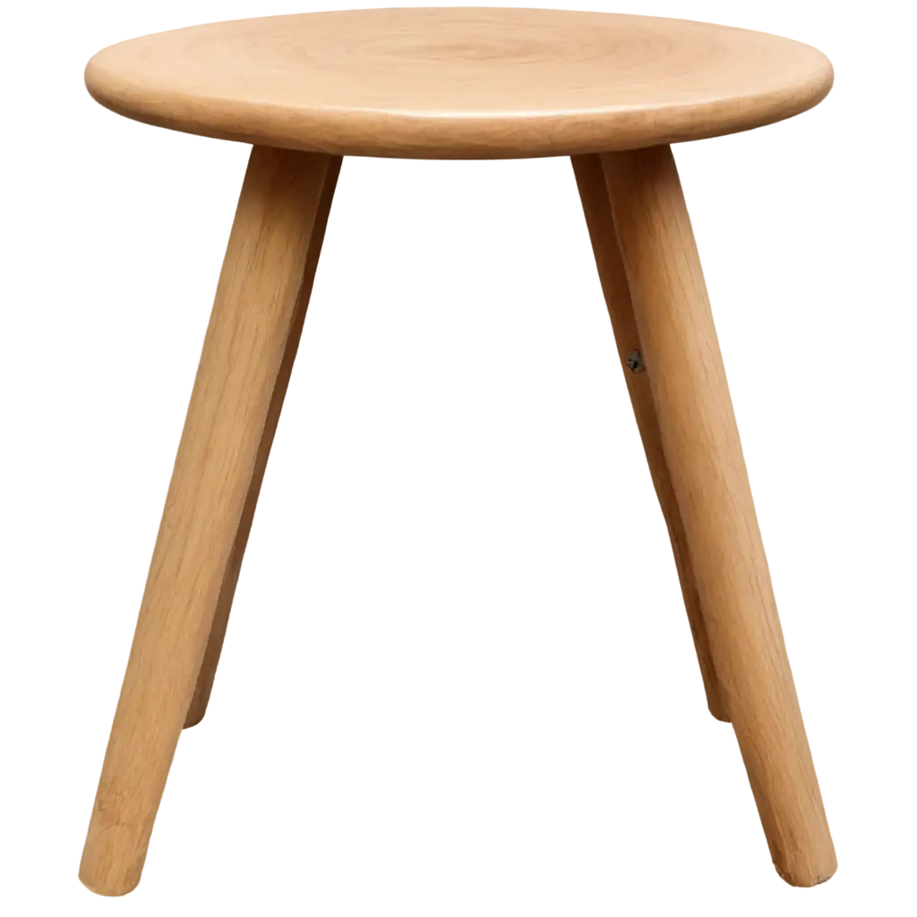 HighQuality-Wooden-Stool-PNG-Image-for-Versatile-Use