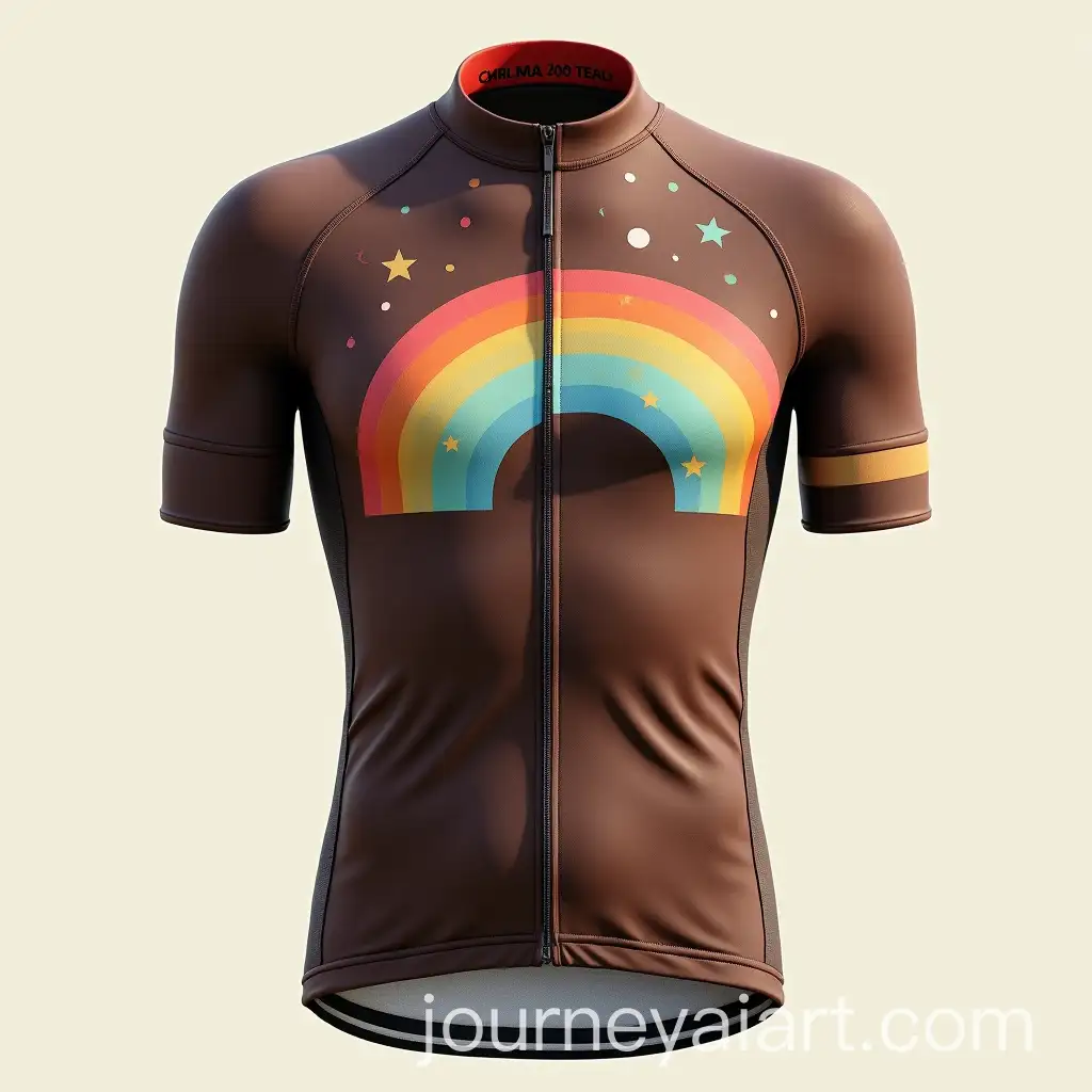 Cycling-Jersey-with-Coffee-and-Rainbow-Theme-for-Riders