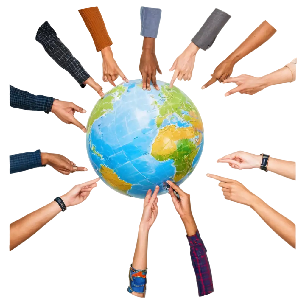 People-Holding-Hands-Around-thePNG-Image-SEO-Analysis-Globe-PNG-Image-for-Unity-and-Global-Connectivity