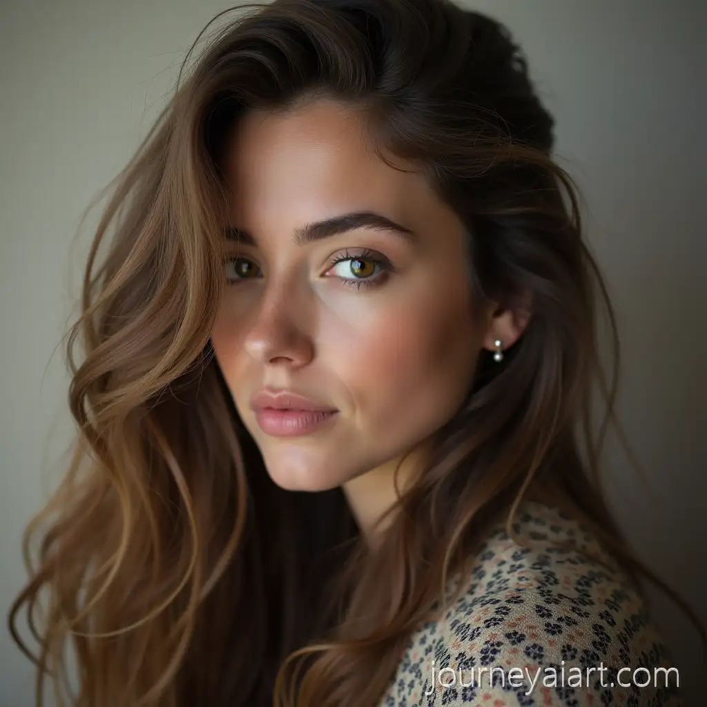 Portrait-of-a-Young-Woman-in-a-Natural-Setting