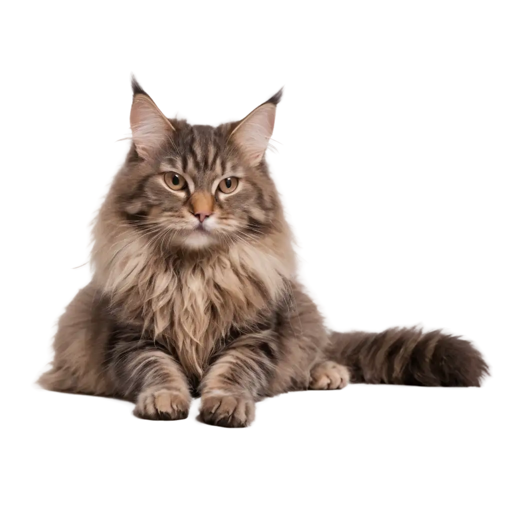 Maine-Coon-Cat-PNG-Image-Graceful-Feline-Beauty-Captured-in-High-Definition