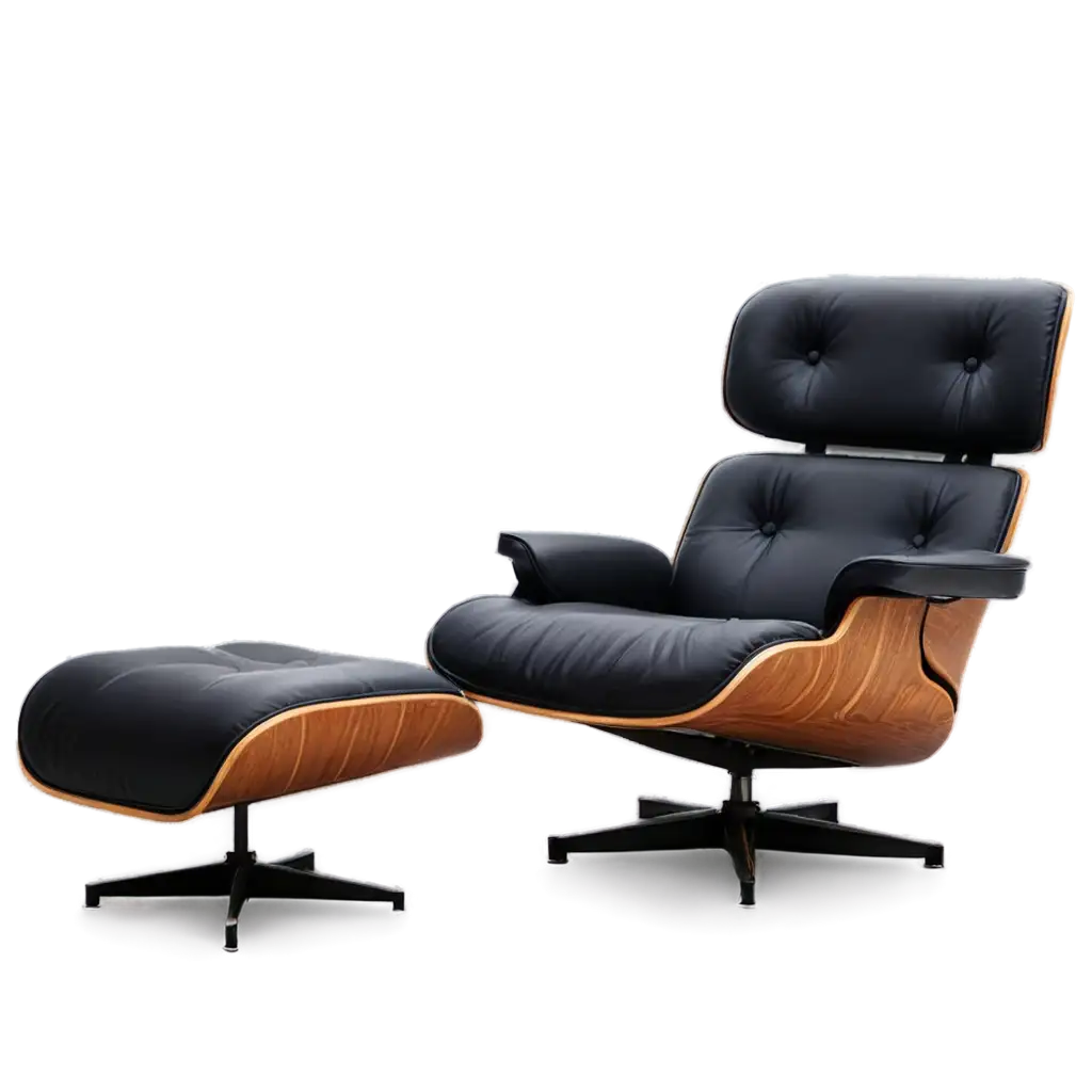 HighQuality-PNG-Image-of-Eames-Lounge-Chair-for-Design-Projects