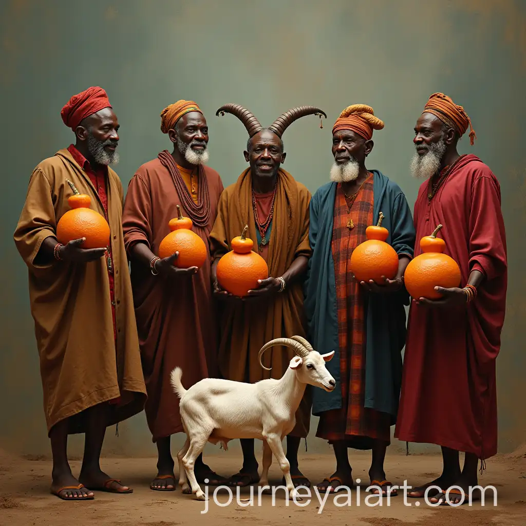 African-Elders-Holding-Goat-and-Burning-Gourds-in-Traditional-Ceremony