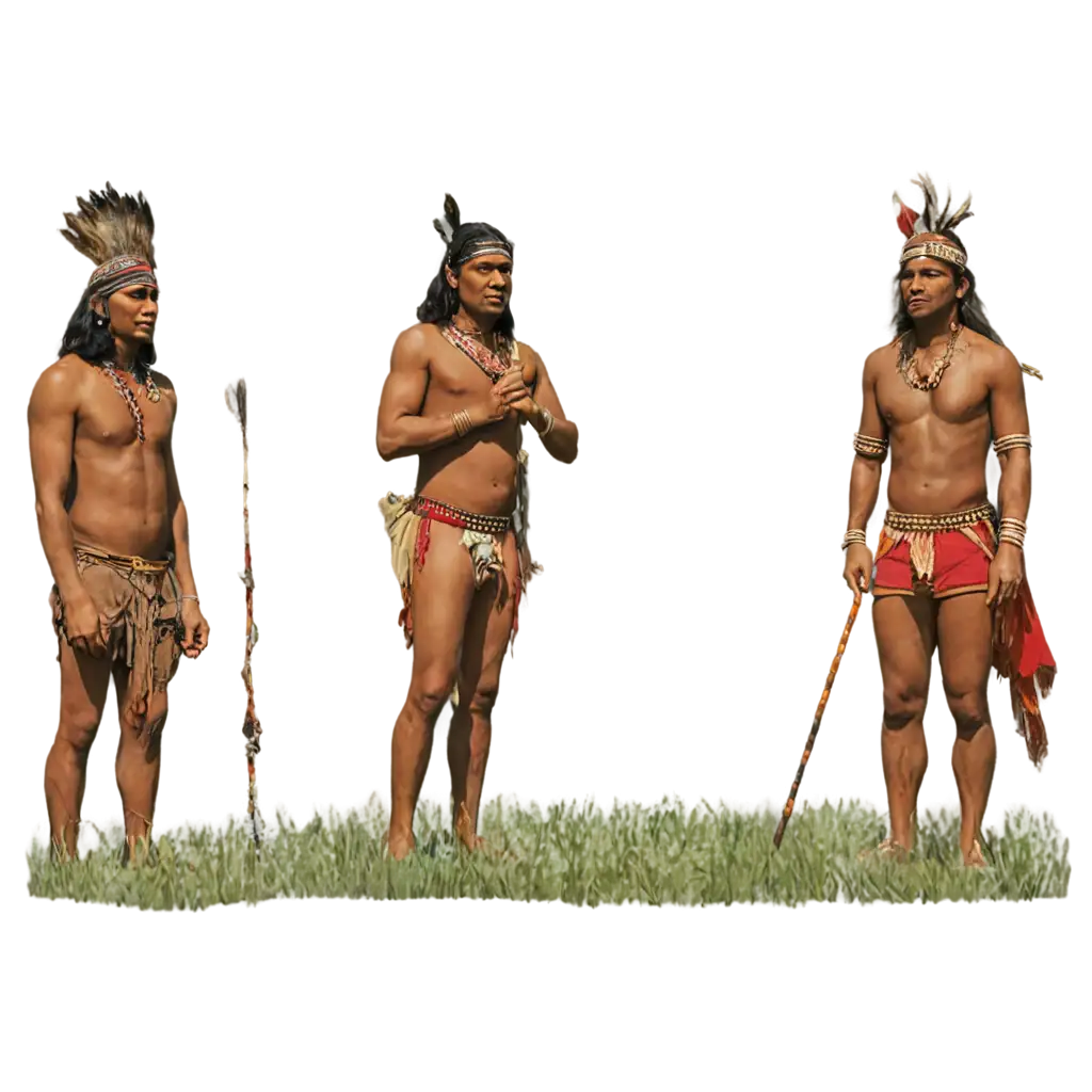 Indians-in-the-Forest-HighQuality-PNG-for-Diverse-Creative-Applications