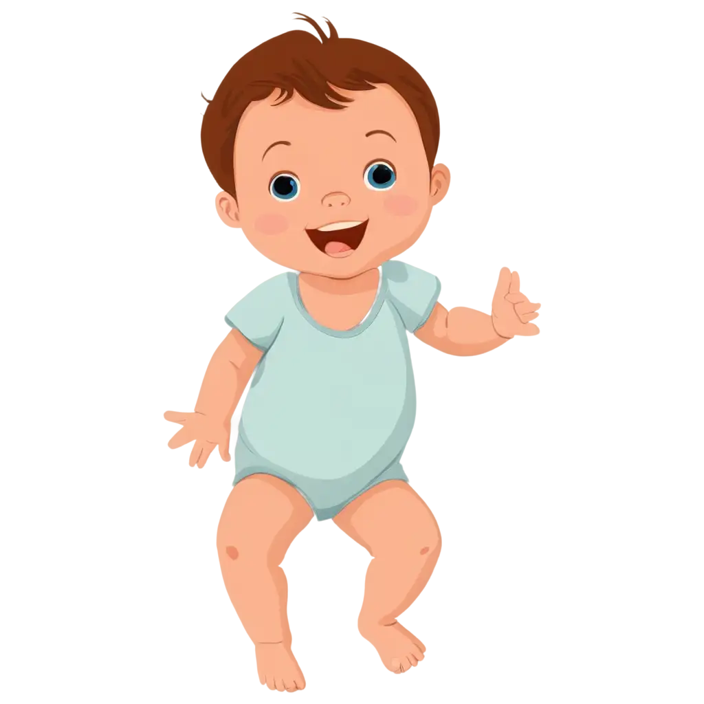 New-Born-Child-Vector-Cartoon-PNG-Image-for-Various-Uses