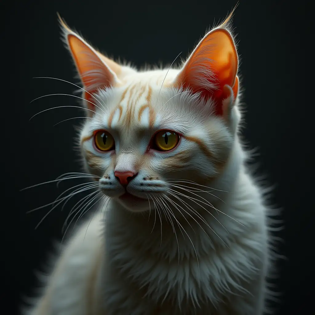 schroedinger's cat, ultra realistic