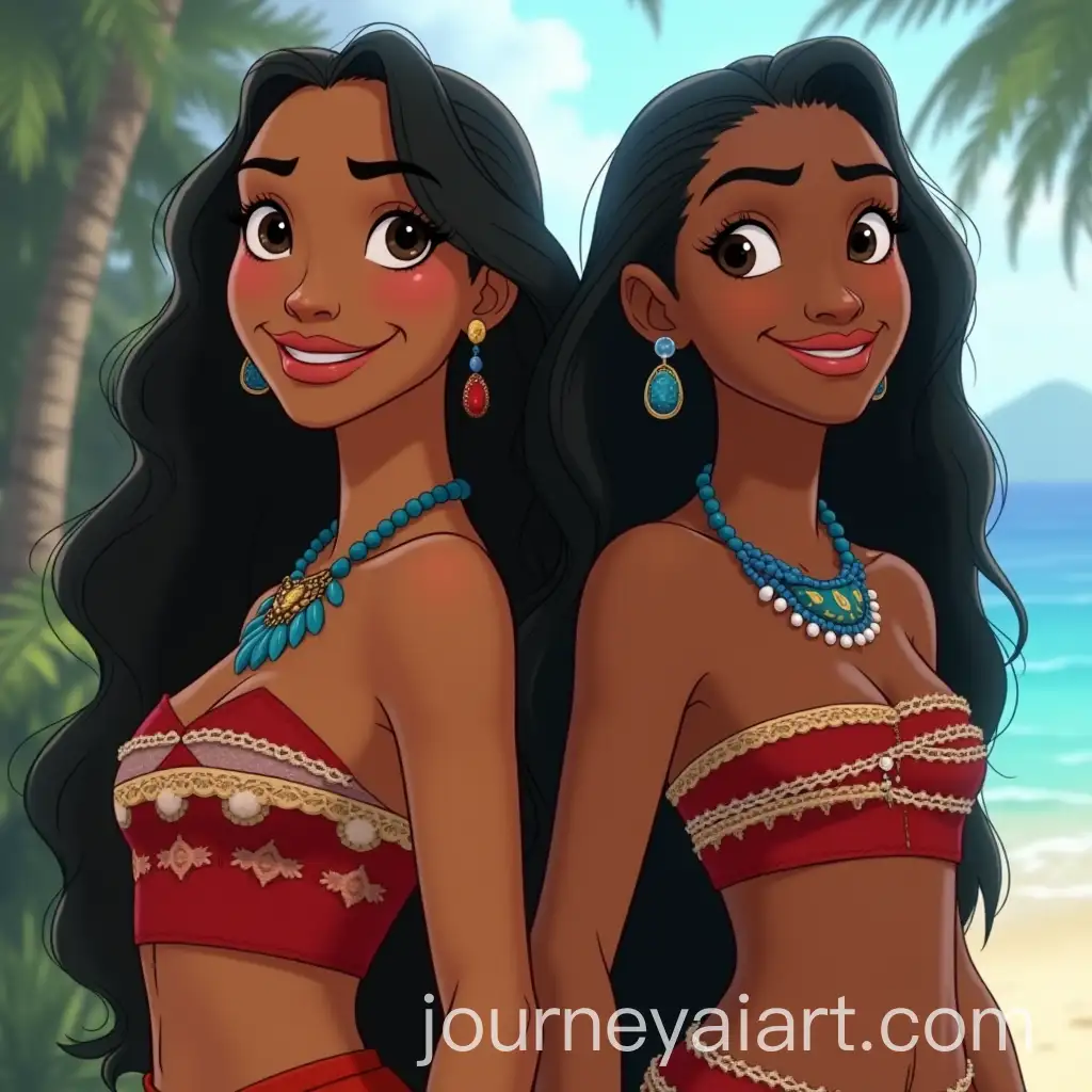 Fusion-of-Pocahontas-and-Moana-Characters-with-Nature-Elements