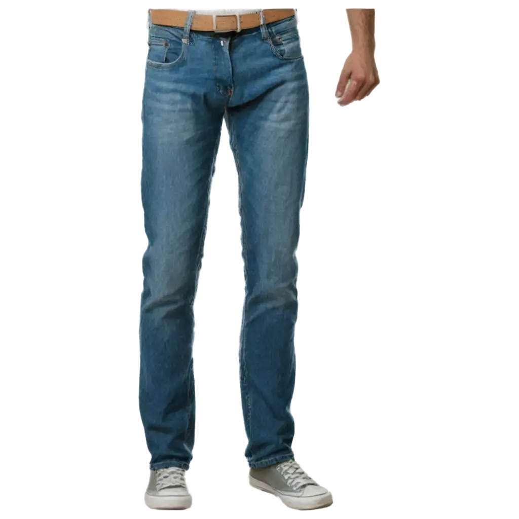 HighQuality-PNG-Image-of-Jeans-with-Transparent-Background-for-Versatile-Use