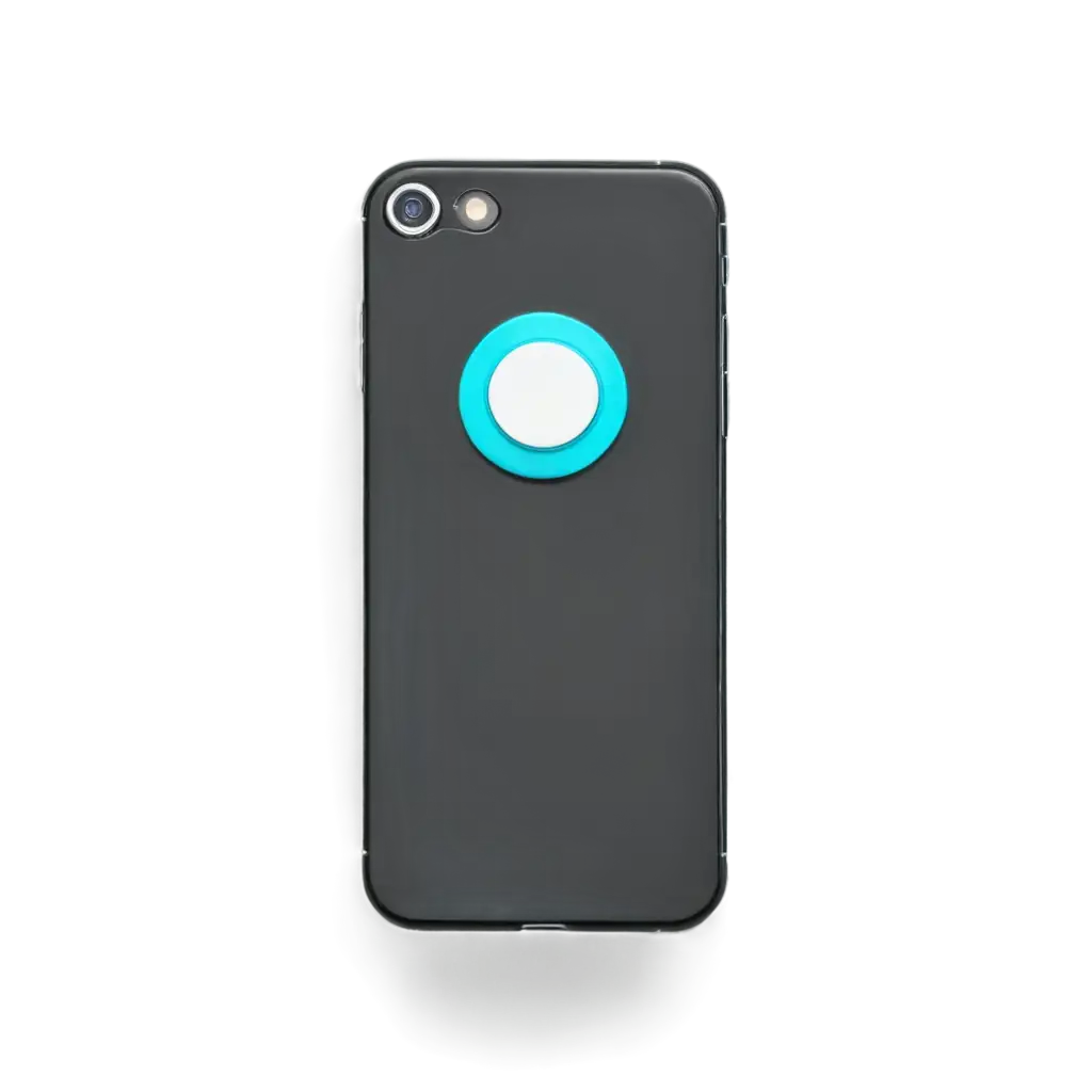 smartphone with popsocket