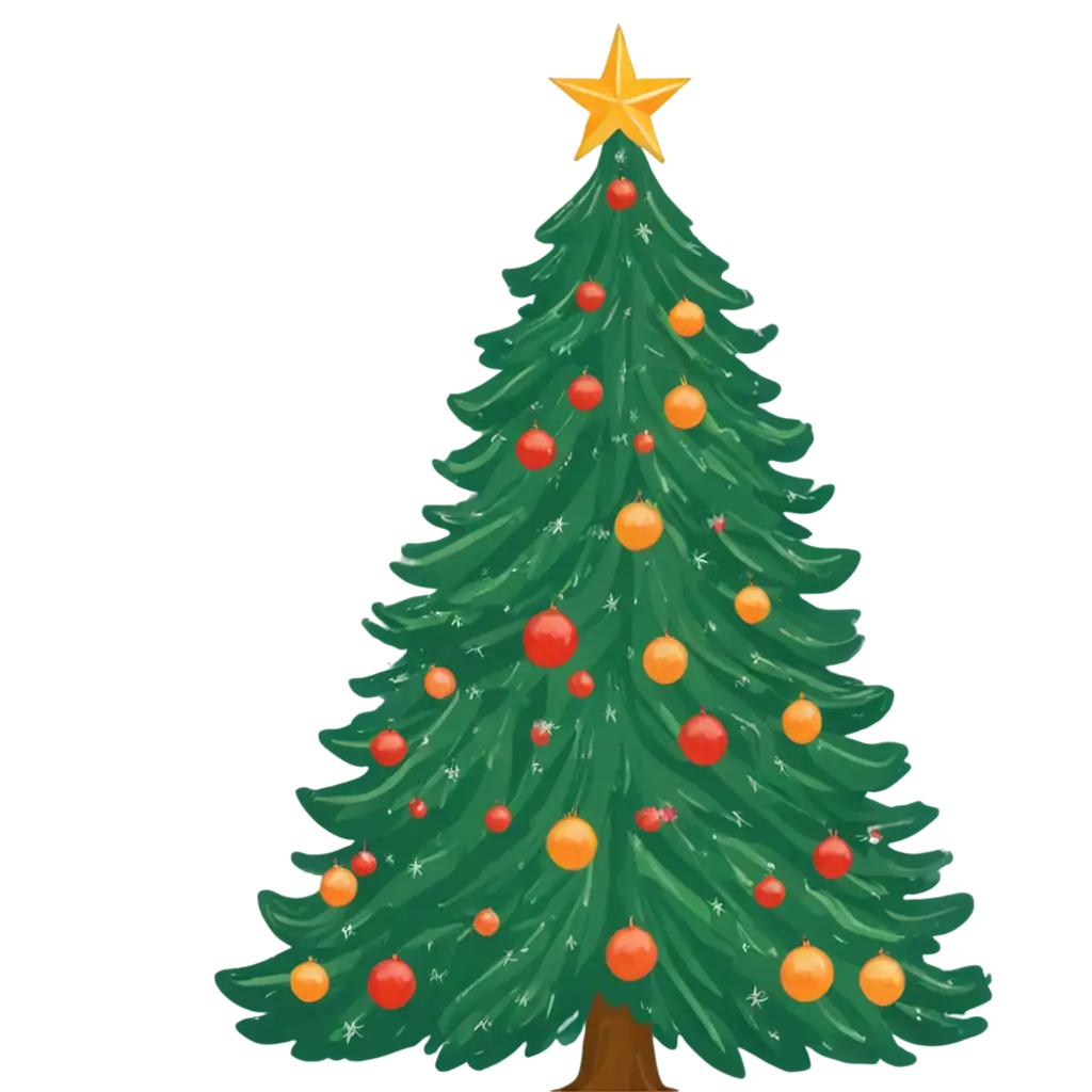 Create image for christmas tree