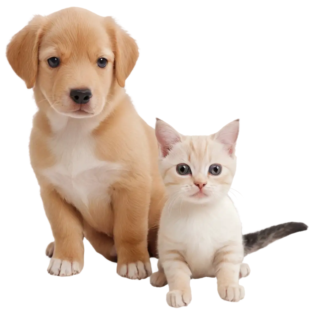 Adorable-Dog-and-Cat-Puppy-PNG-Image-HighQuality-Pet-Portraits