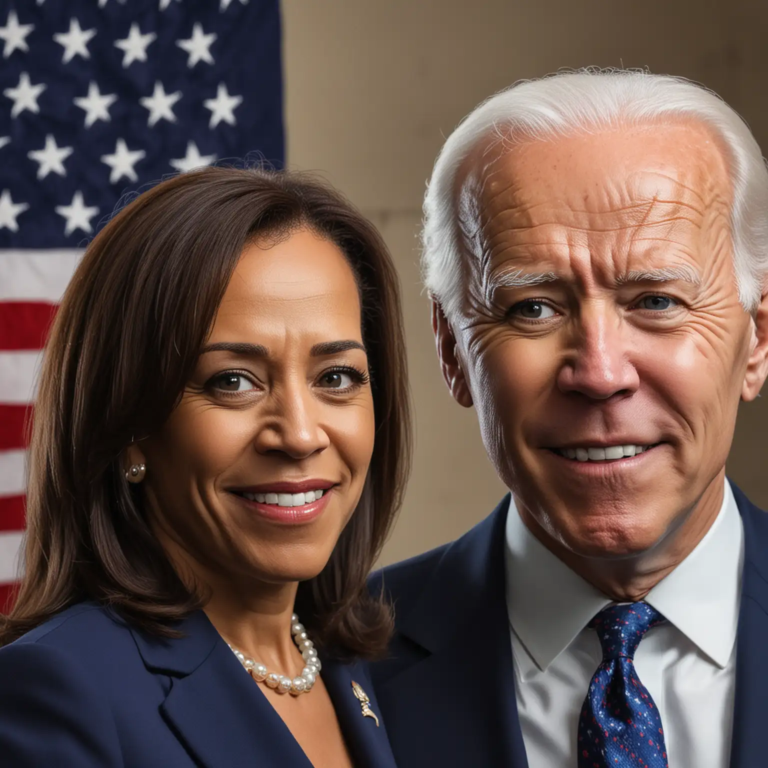 Biden Harris 2024 Campaign Logo Design