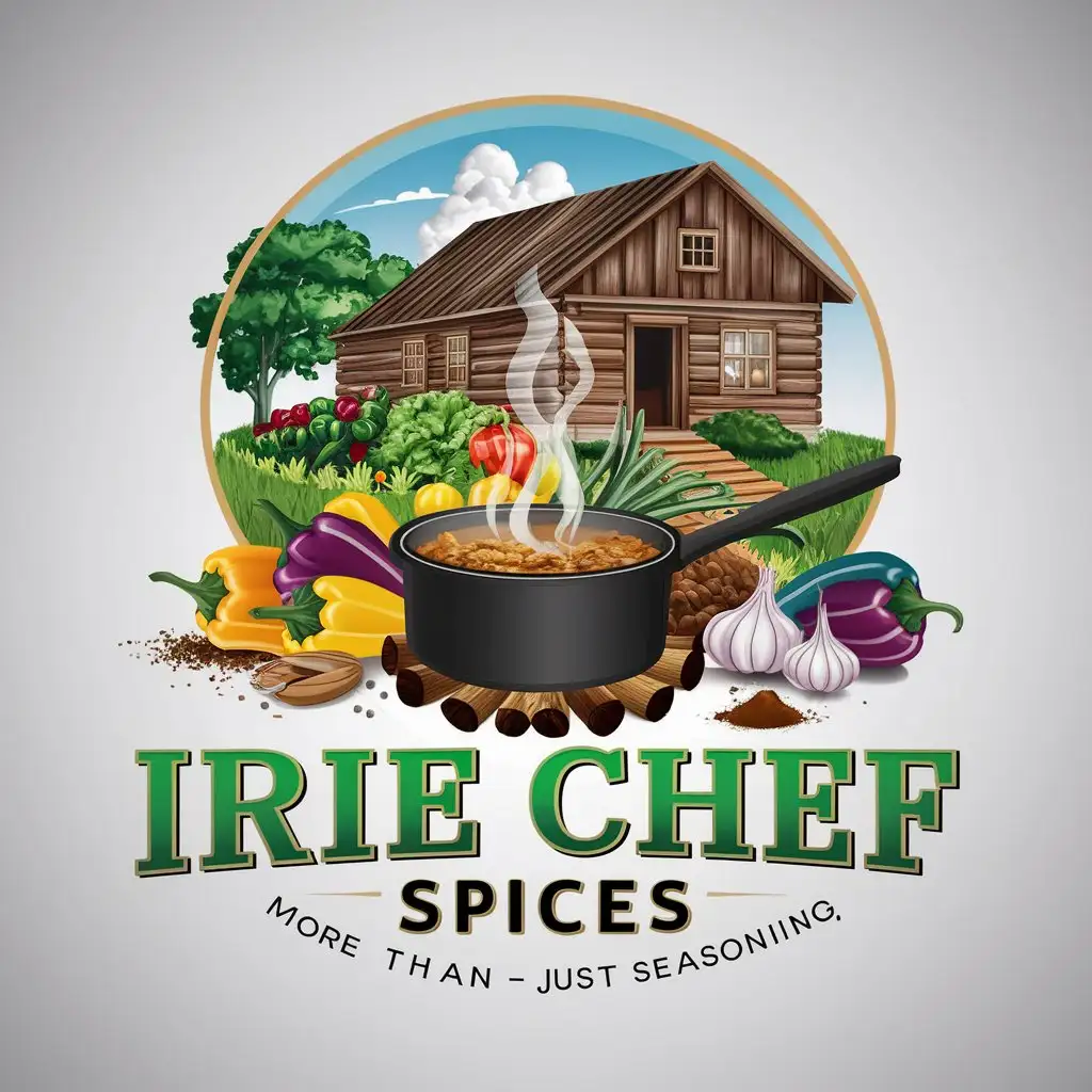 LOGO Design For Irie Chef Spices JamaicanInspired Cooking Essence