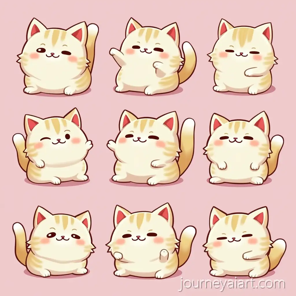 Cute-Anime-Birman-Cat-Emotes-Set-for-Twitch-Streamers