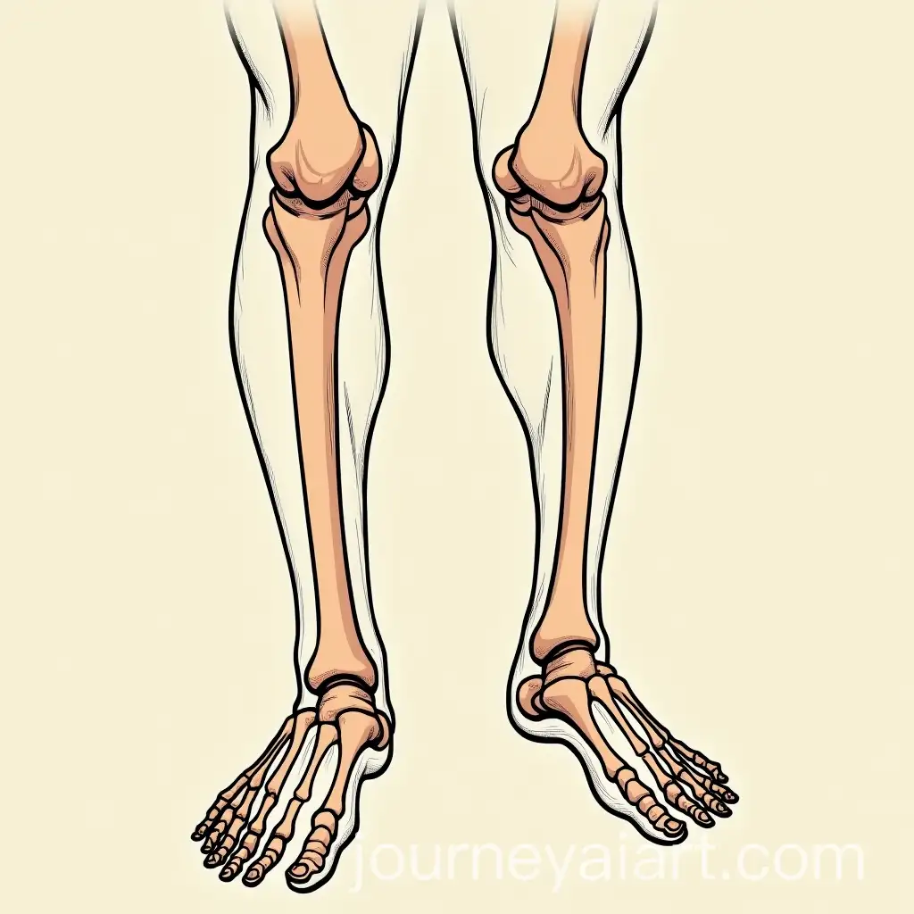 Comic-Style-Human-Limbs-with-Drawn-Bones