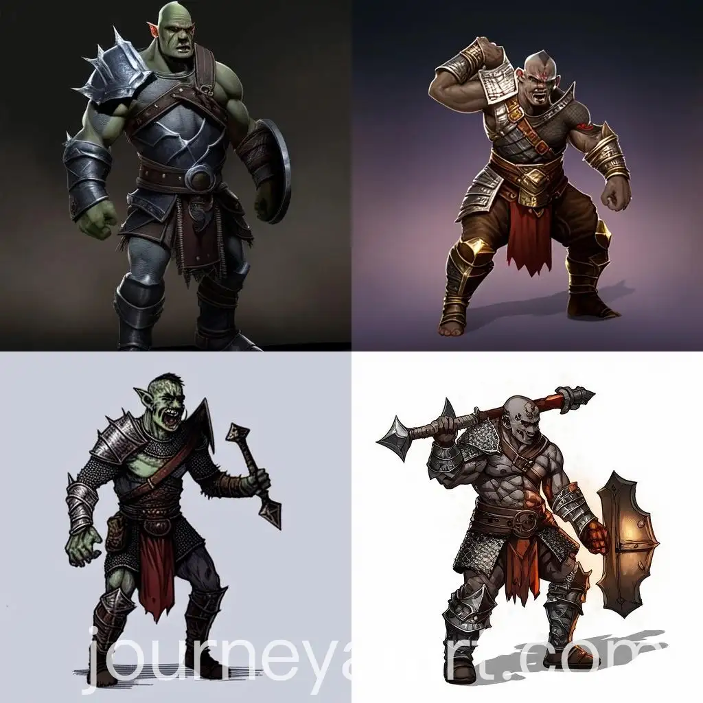 HalfOrc-Acolyte-Warrior-in-Dynamic-Battle-Pose