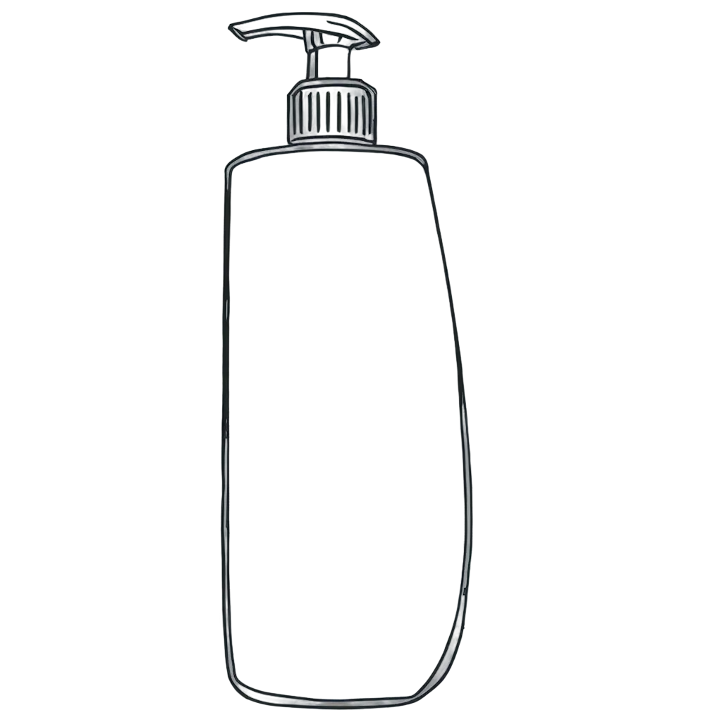 HighQuality-Shampoo-Bottle-Drawing-in-PNG-Format-for-Versatile-Applications