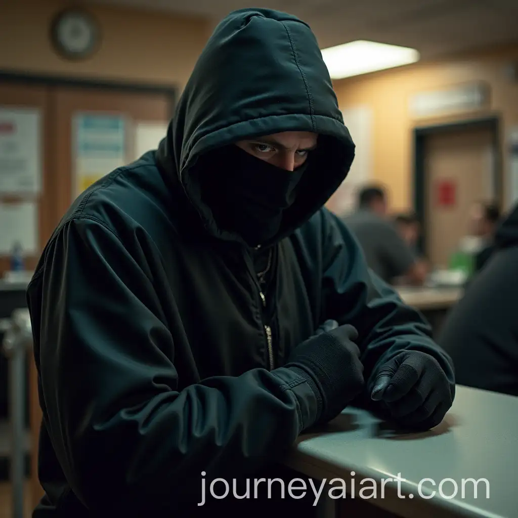 Daring-Bank-Robbery-in-Urban-Setting
