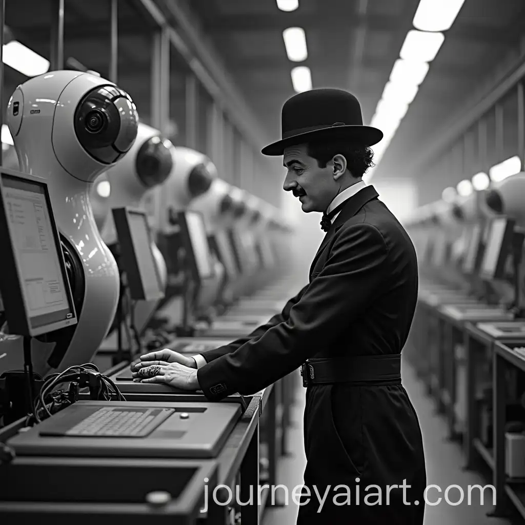 Charlie-Chaplin-in-Modern-Times-Humorous-Interaction-in-Futuristic-Industry-40