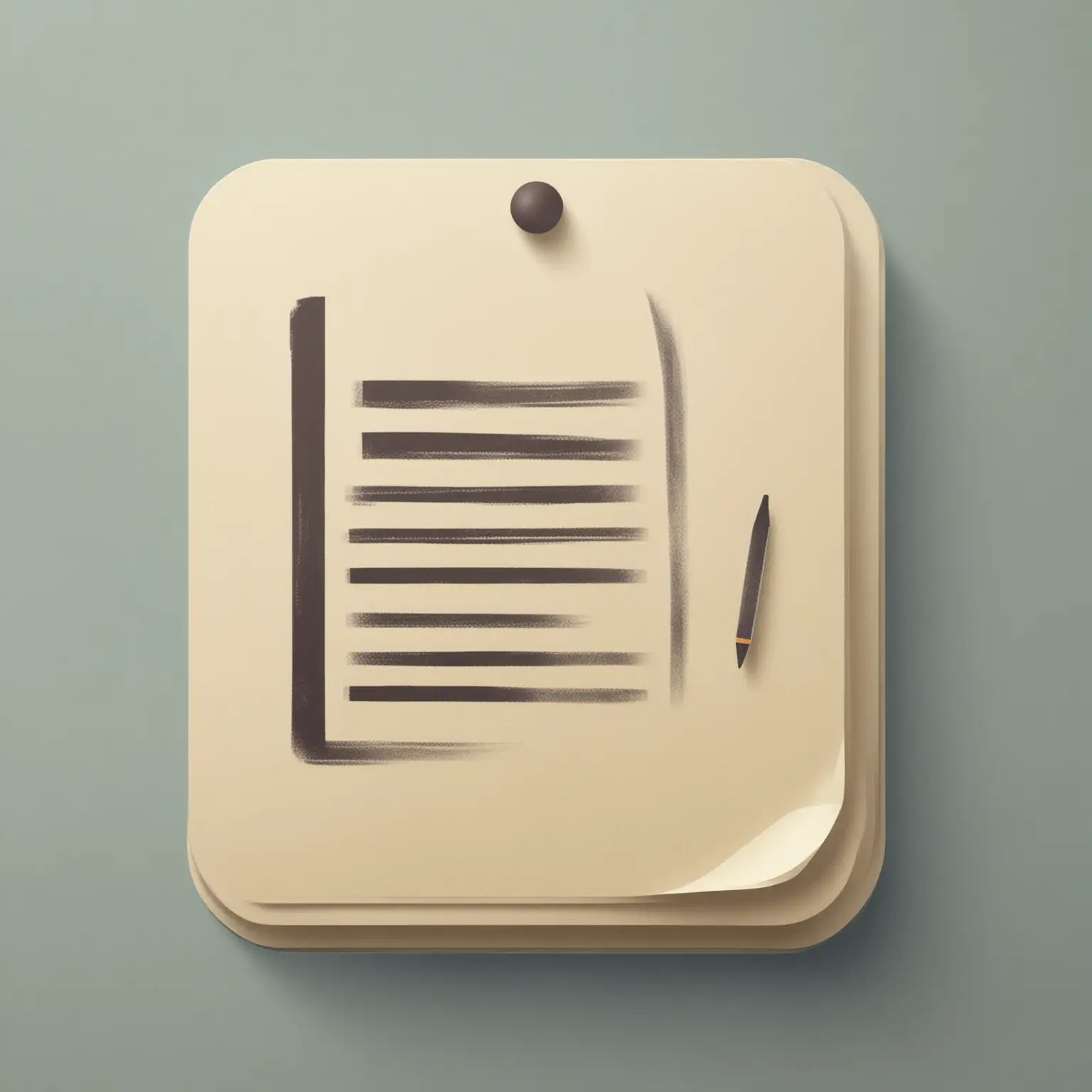 Icon-for-Reading-Notes-Elegant-and-Minimalistic-Digital-Icon-Design