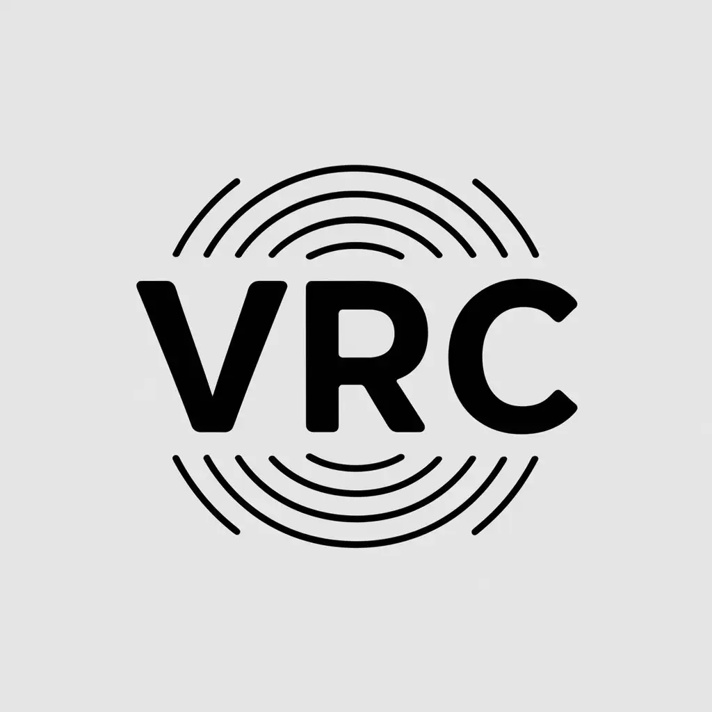 LOGO Design for VRC Minimalistic VRC Symbol in Education Industry