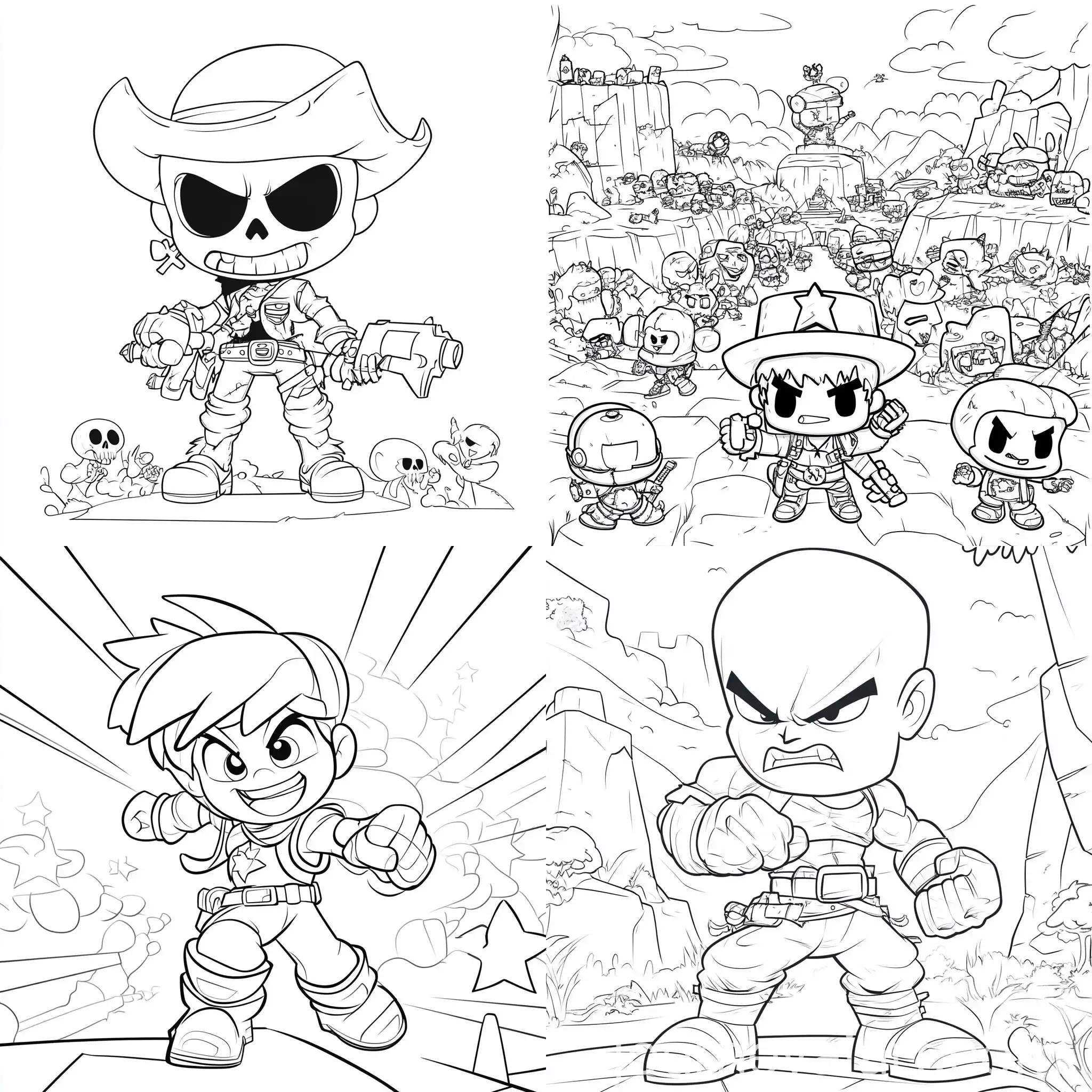 Coloring-Book-of-Brawl-Stars-Characters