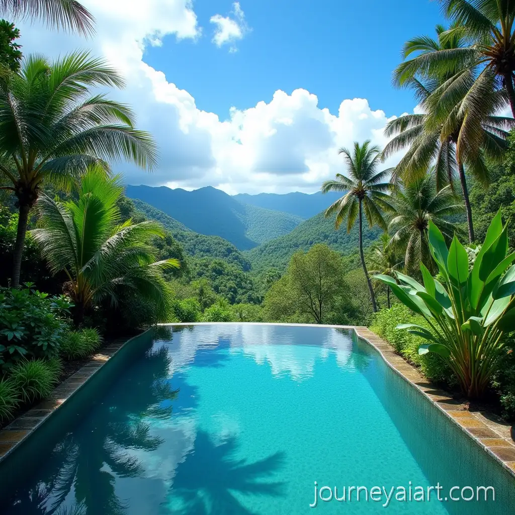 Tropical-Forest-Pool-SurroundedTropical-pool-in-forest-by-Palm-Trees-and-Lush-Vegetation
