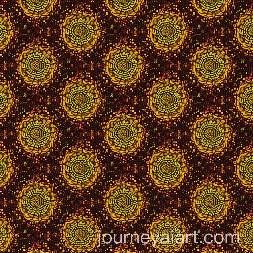 African-Wax-Pattern-Fabric-in-Earth-Tones-and-Vibrant-Accents