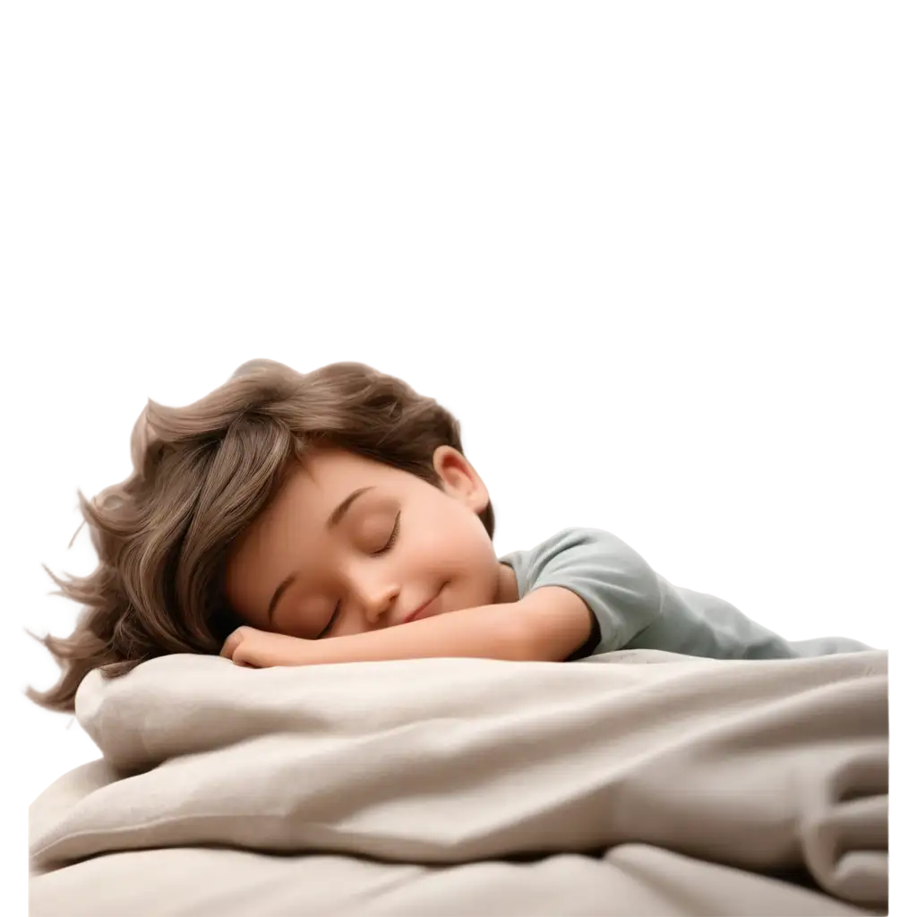 Adorable-Little-Child-Sleeping-Heartwarming-PNG-Animation