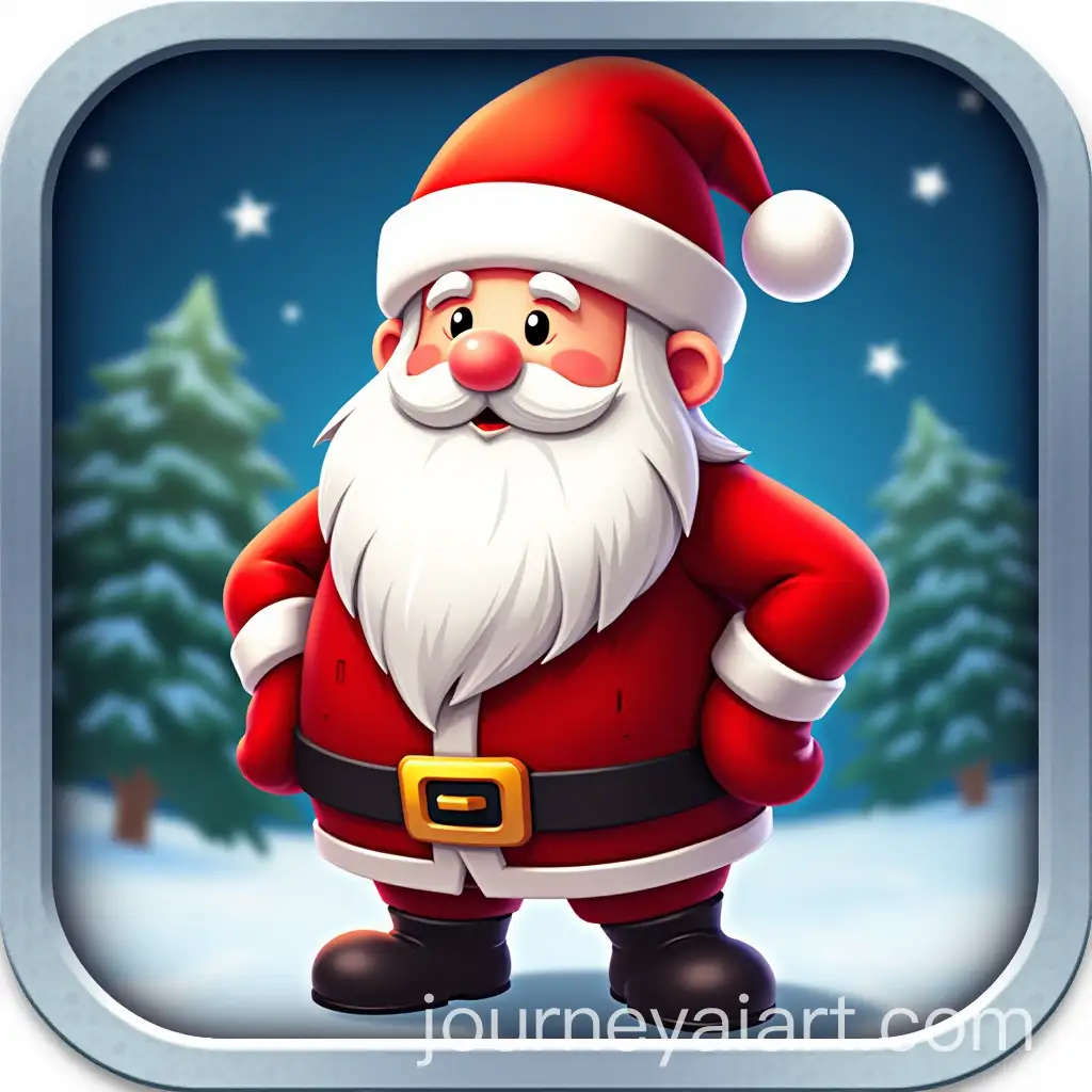 Icon-for-Secret-Santa-Game-with-Festive-Elements