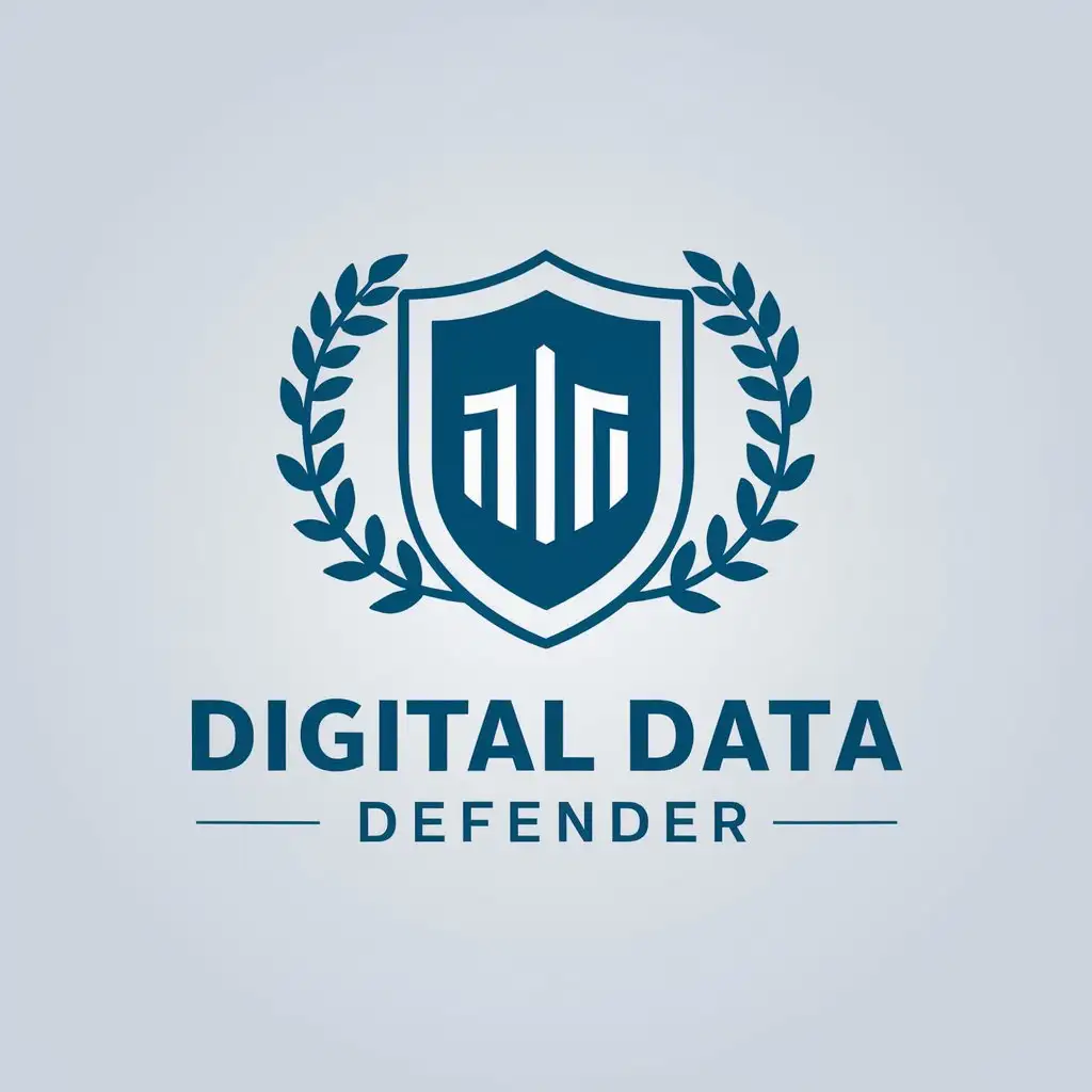 LOGO-Design-for-DIGITAL-DATA-DEFENDER-Database-Protection-Symbol-in-Internet-Industry