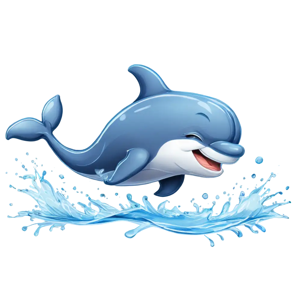 Playful-Dolphin-Leaping-PNG-Image-with-Water-Splash-HighQuality-Transparent-Background