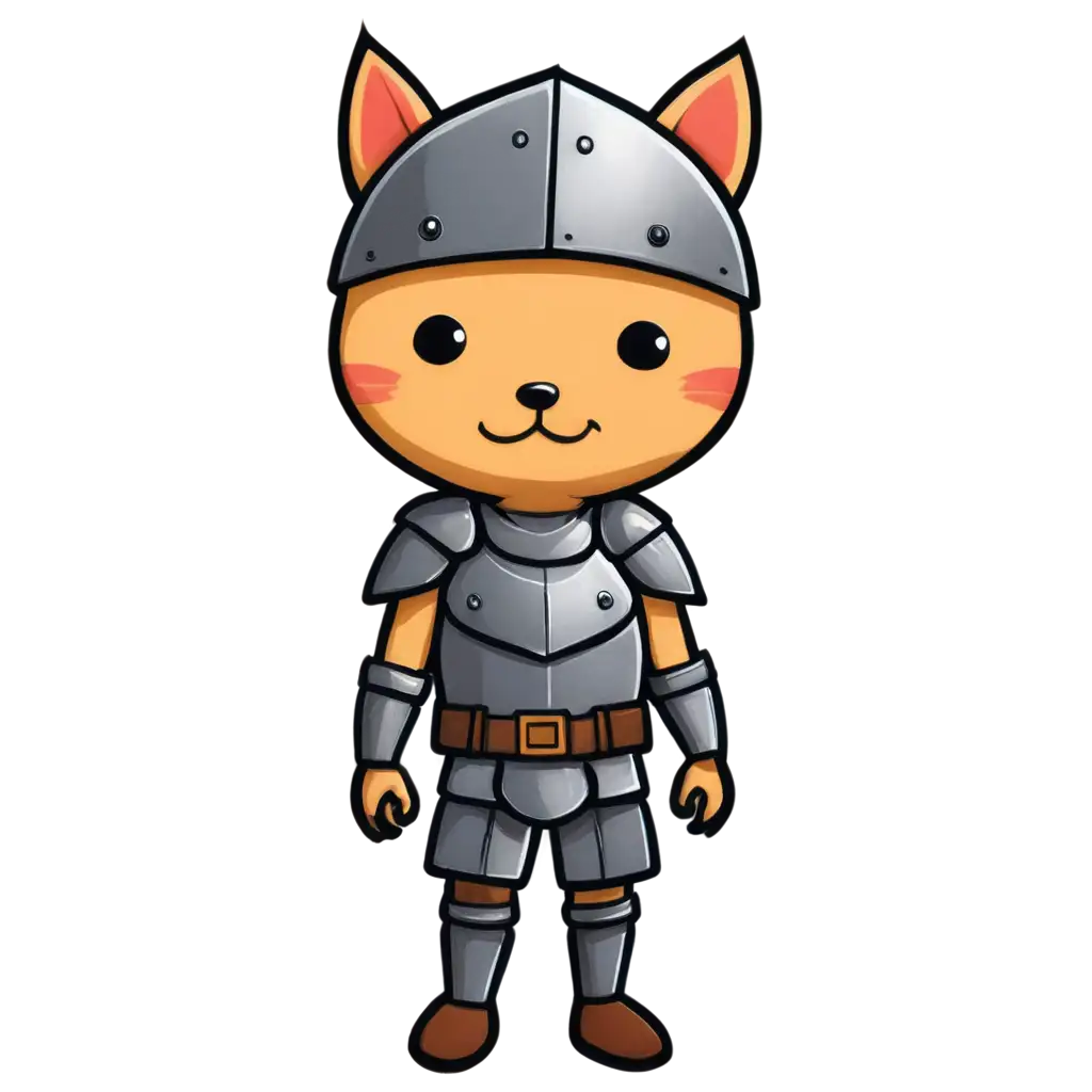 Cartoon-Characters-Tattoo-with-Armor-PNG-Creative-Illustration-for-Digital-Art-and-Fantasy-Themes