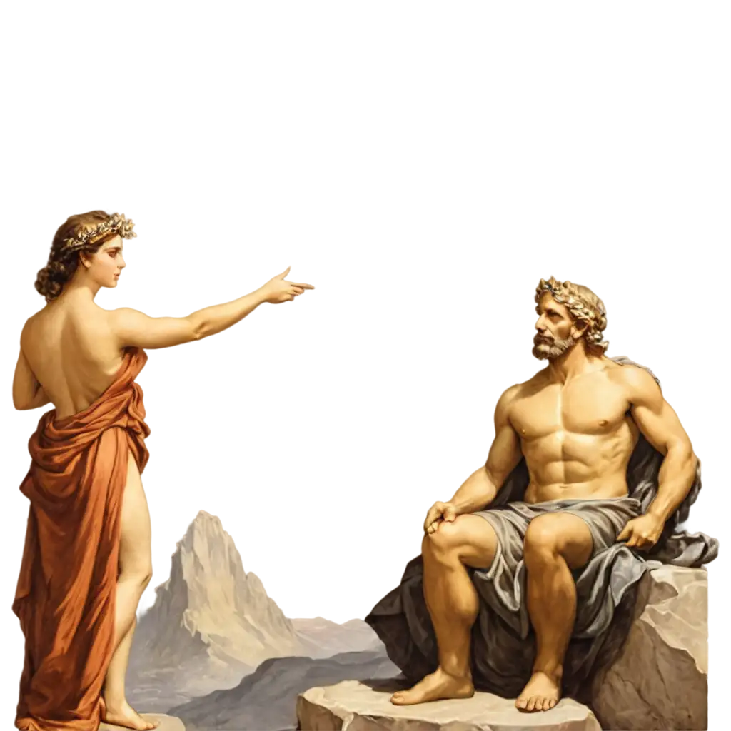 Divine-Encounter-Zeus-Conversing-with-Astra-on-Mount-Olympus-PNG-Image