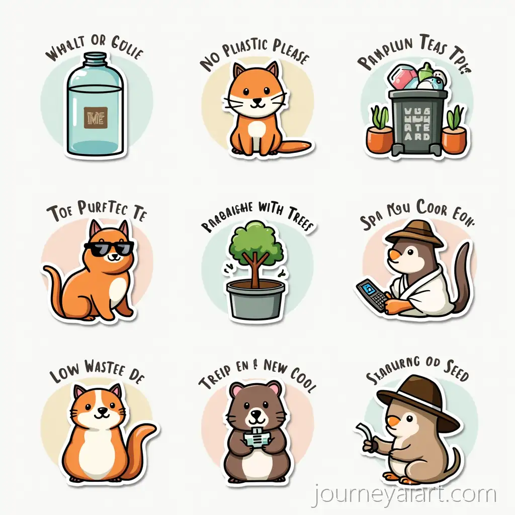 Creative-Sticker-Ideas-for-EcoAwareness-Pets-and-Personalities