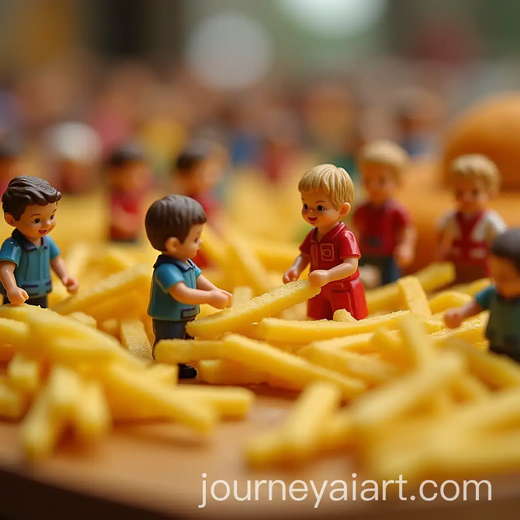 Miniature-People-MakingAI-Art-Prompt-Expansion-French-Fries-in-a-Tiny-Kitchen