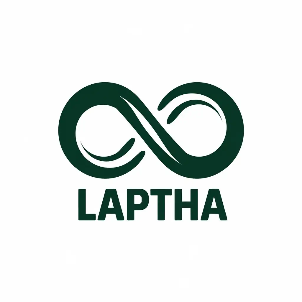 LOGO Design for LAPTHA Vector Infinity Symbol for Restaurant Industry