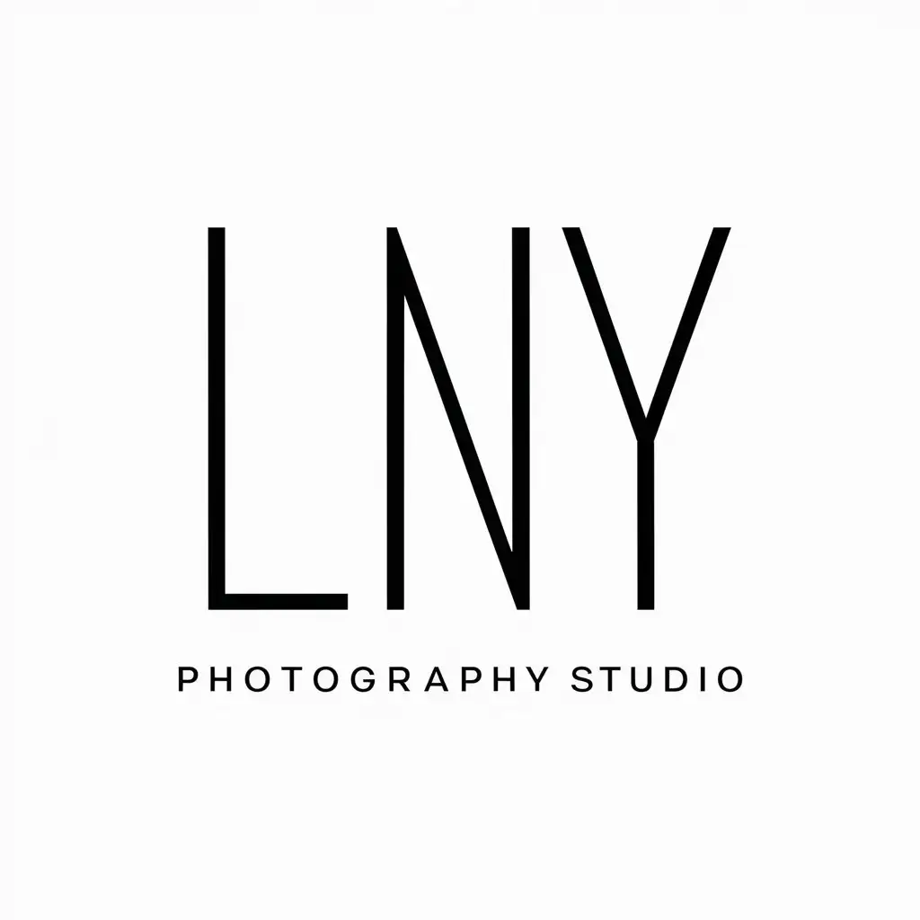 LOGO-Design-For-LNY-Photography-Studio-Minimalistic-Vector-Logo-with-Clear-Background